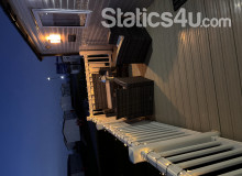 8 berth caravan on The Sycamores with large secure decking